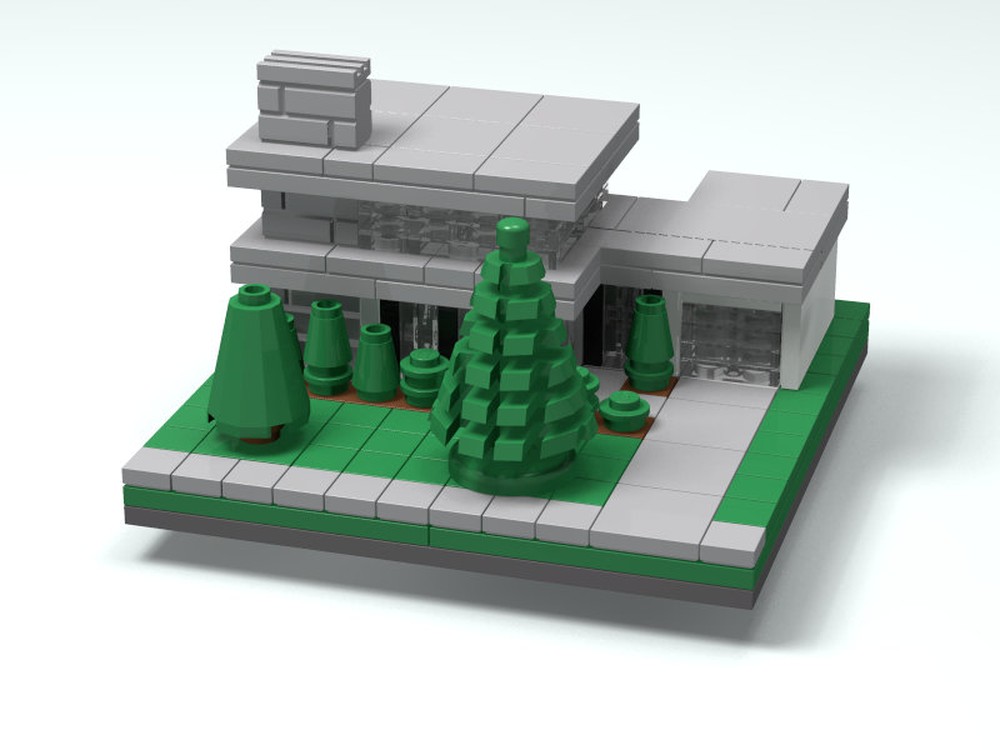 Lego Contemporary Nano House