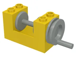 String Reel Winch 2 x 4 x 2 (Light Gray Drum)