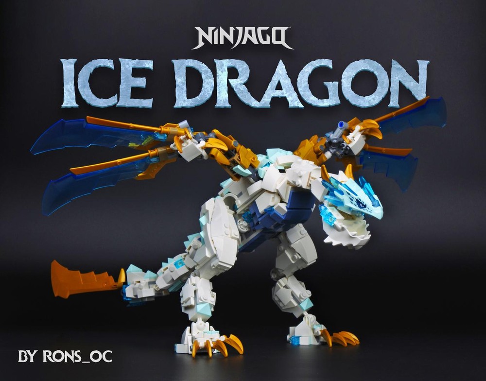 Lego Ninjago Ice Dragon/Wyvern