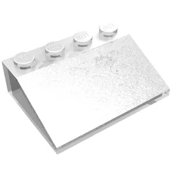 Brick Sloped 33° 3 x 4 / Trans-Clear