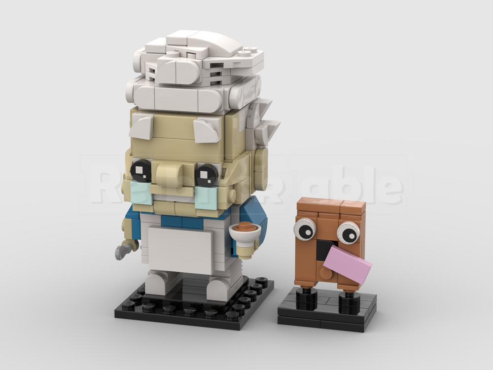 Lego Chef Wendell Brickheadz (Cinnamon Toast Crunch)
