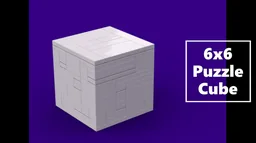 6x6 Snow Puzzle Box