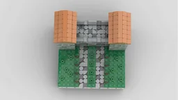 Small Roman Ancient Gate