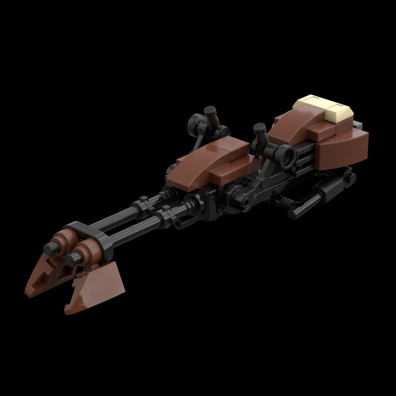 Lego Scout Speeder Bike - Minifig Scale