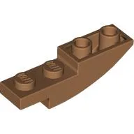 Brick Curved Inverted 4 x 1 / Medium Nougat