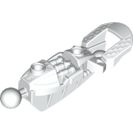 Lego Large Figure Skeletal, Limb, with 2 Ball Joints (Toa Inika) / White