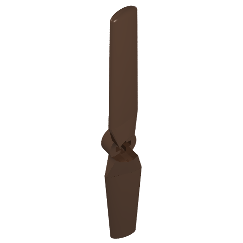 Lego Propeller 2 Blade 9 Diameter / Brown