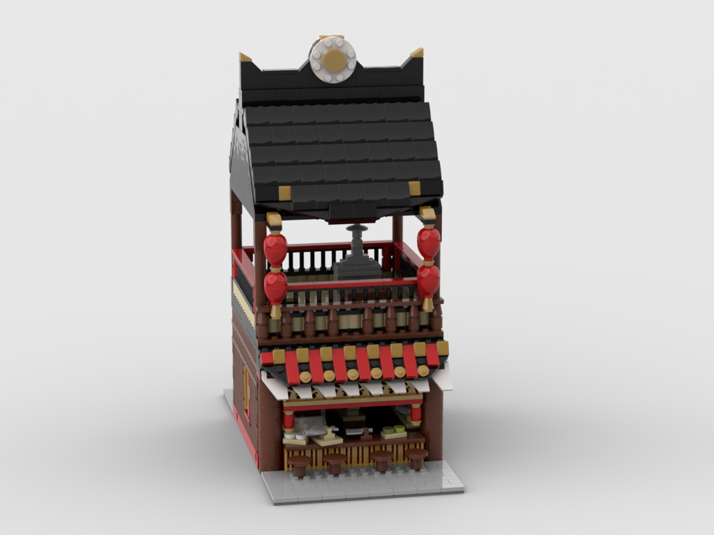 Lego Modular Chinese Street Food