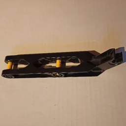 Duplo Toolo Arm 2 x 10 with Angled Arm, with End Clip / Black