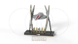 Mini Size Vulture Droid Starfighter