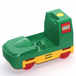 Duplo Train Locomotive Base / Green