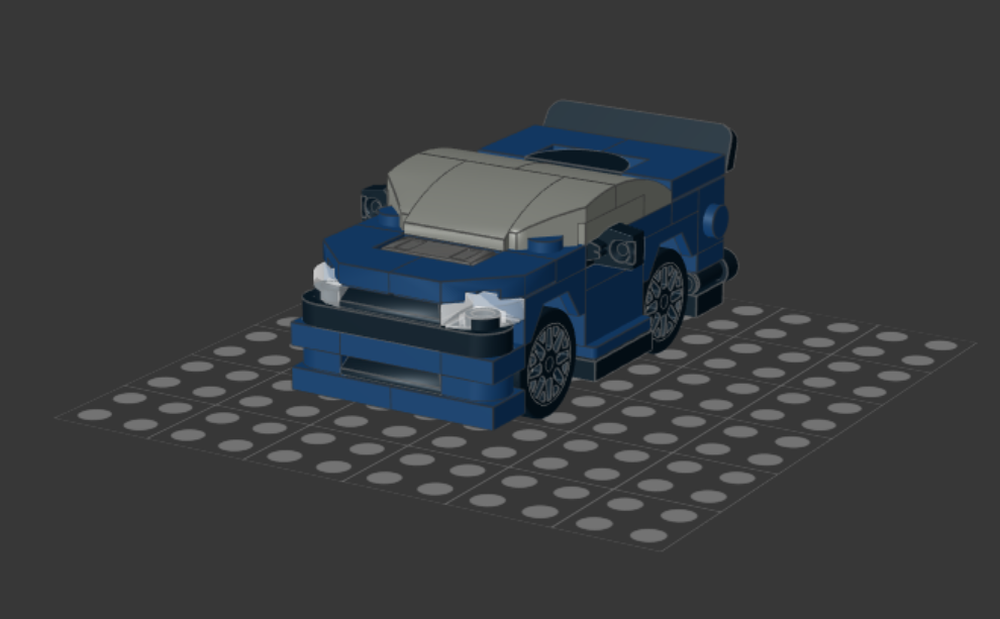 Lego Mini Ford Mustang Dark Horse