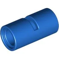 Technic Pin Connector Round [Slotted] / Blue