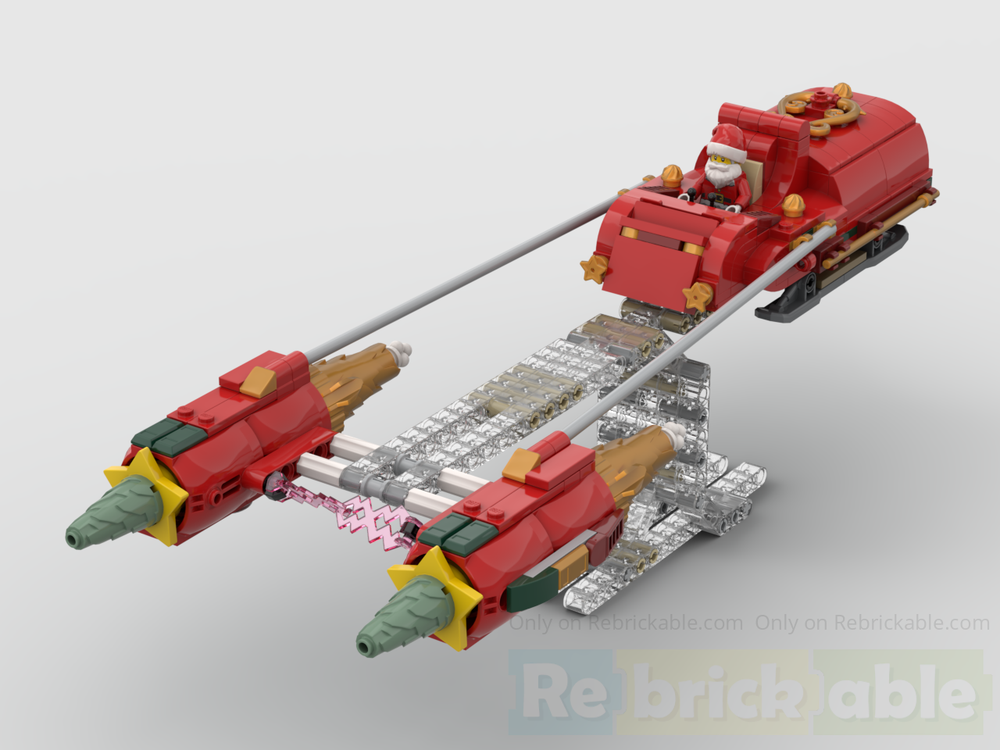Lego Santa's Podracer
