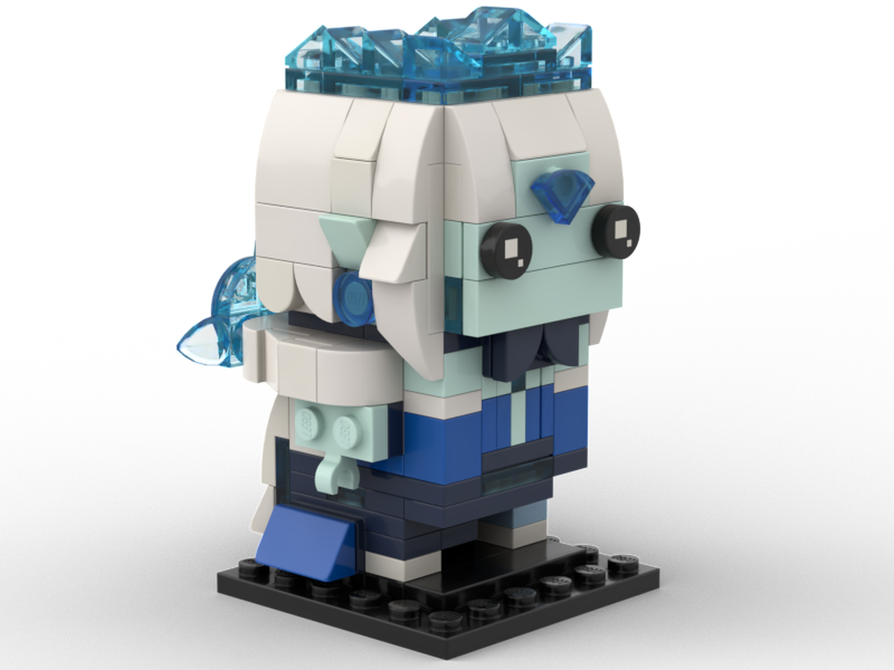 Lego Frozen Empress Vexoria no tail Brickheadz