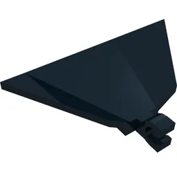 Panel 3 x 5 Solar / Deltoid with Clip [Hexagonal] / Black