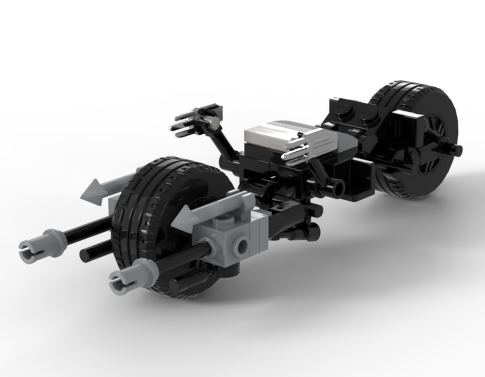 Lego Batpod from Dark Knight