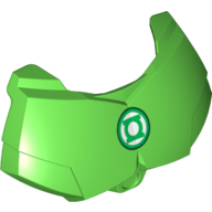 Lego Large Figure Chest Cover, Armour Small with Green Lantern Logo Print