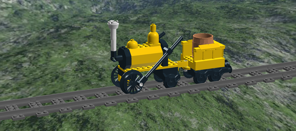 Lego New Stephenson's rocket