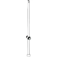 Bar 16L with Open Stud, Towball, and Slit [aka Windsurfer Mast] / White