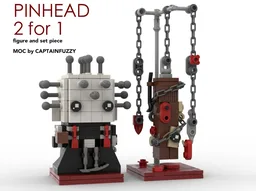 Hellraiser Pinhead Brickheadz 2 for 1