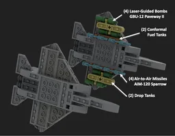 Mini F-15E Strike Eagle