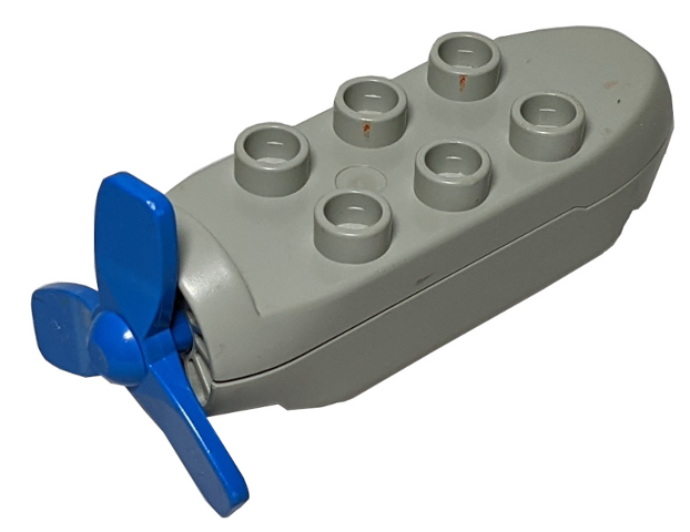 Lego Duplo Airplane Jetliner Engine with Blue Propeller (2161c01 / 2159)
