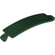Lego Technic Panel Curved 3 x 13 / Dark Green