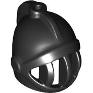 Lego Helmet with Fixed Grill and Plume Hole (Castle) / Black