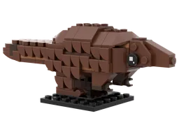 Ground Pangolin (Manis temmickii): Zooheadz