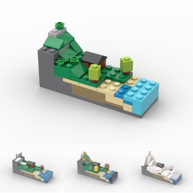 Lego Four Season Hut - Summer