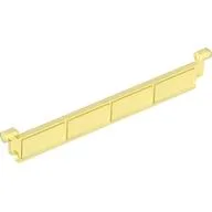 Garage Roller Door Section without Handle / Trans-Yellow