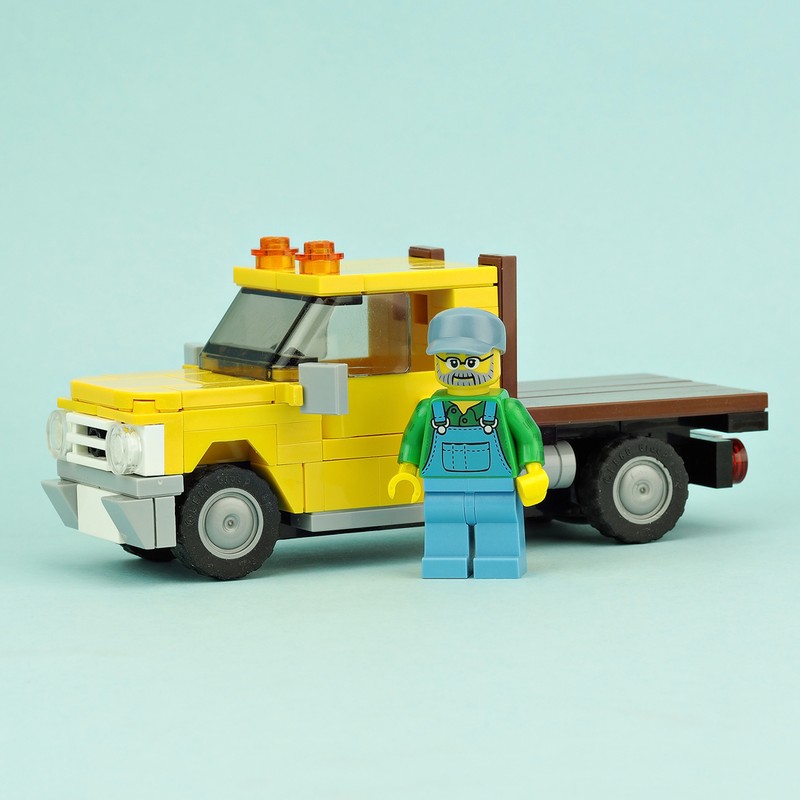 Lego Flatbed Truck