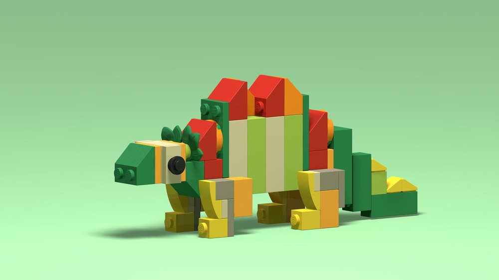 Lego BYGGLEK Stegosaurus