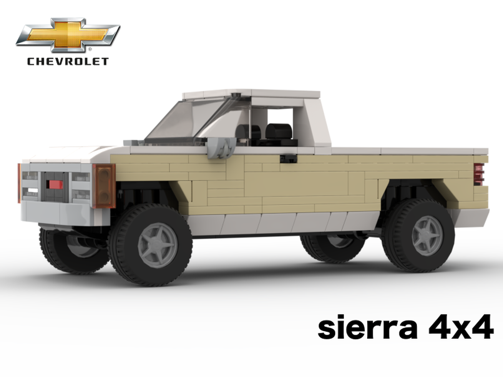 Lego STOCK 1990 Chevy Sierra SLE K1500 regular cab