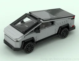 9-wide Tesla Cybertruck