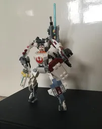 X Wing Mech: Railgun/Poweraxe variant