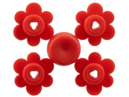 Plant Flower Small, 4 on Sprue
