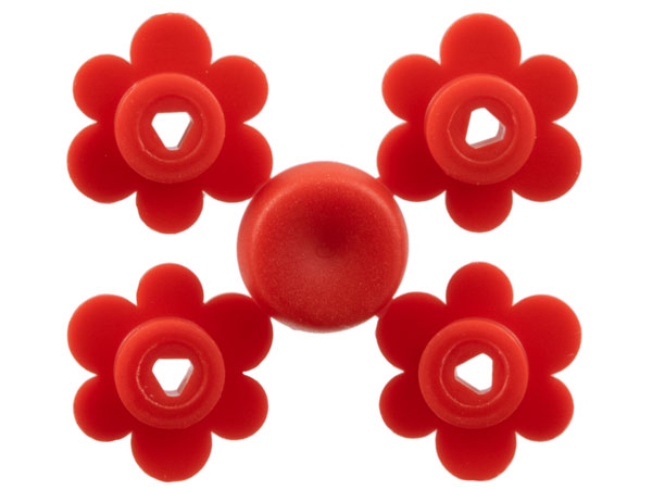 Lego Plant Flower Small, 4 on Sprue