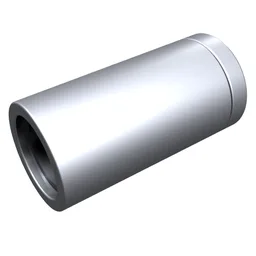 Technic Pin Connector Round [No Slot] / Metallic Silver