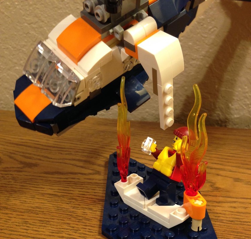 Lego Rescue Copter mod
