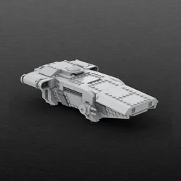 Assault Lander Imperial Transport | The Mandalorian