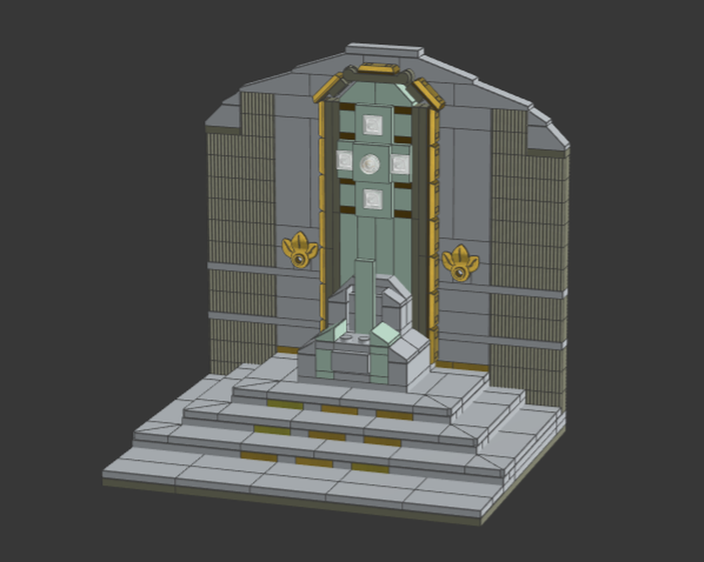Lego Dáin II Ironfoot Erebor Throne