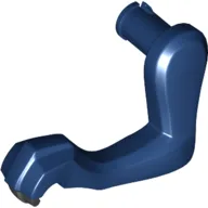 Animal Body Part, Dinosaur, Raptor Arm / Leg, Left with Black Pin, Black Claws Print / Dark Blue