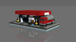 Mini City - Gas Station (1 of 500)
