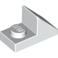 Brick Sloped 45° 2 x 1 with 2/3 Cutout [New Version] / White