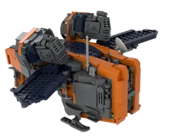 Arctic transport spaceship