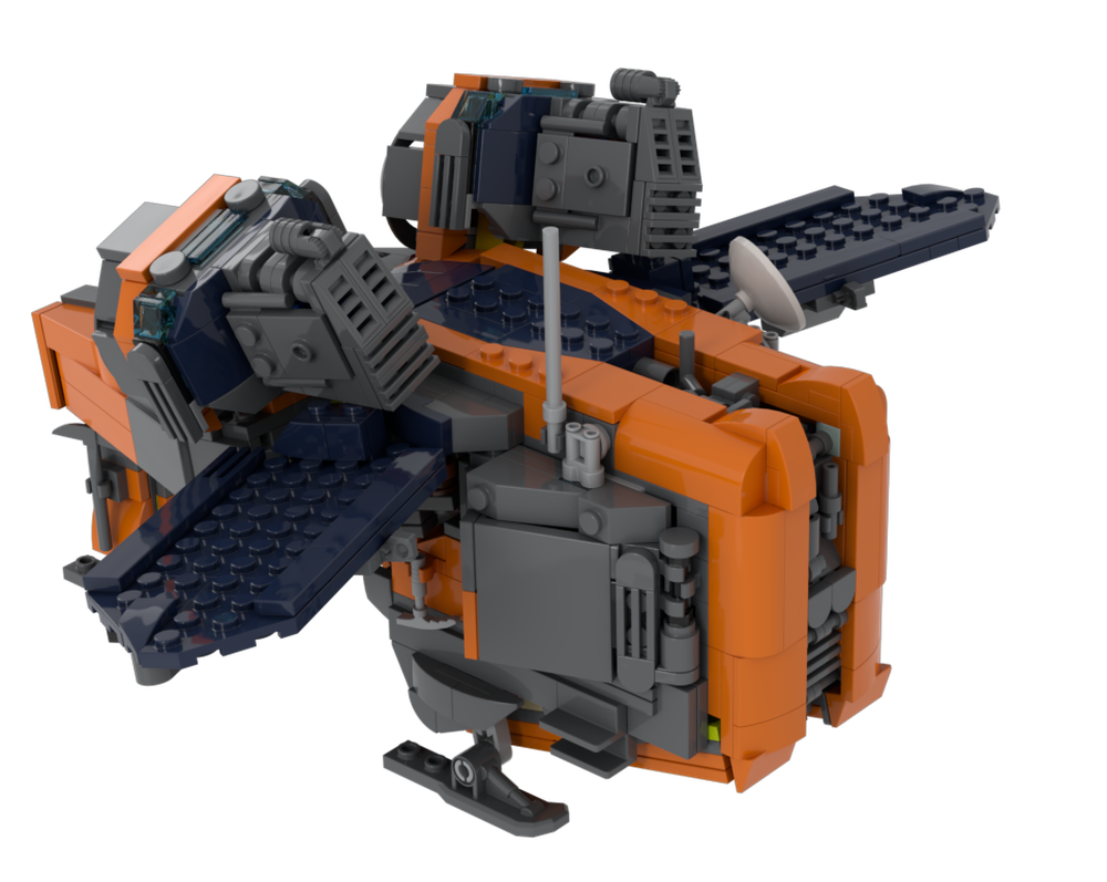 Lego Arctic transport spaceship
