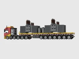 Mini tractor with transformer