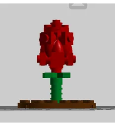 Red Wild Flower